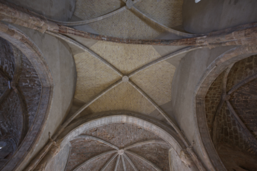 Bóveda del cricero de la iglesia del monasterio de Benifassa
